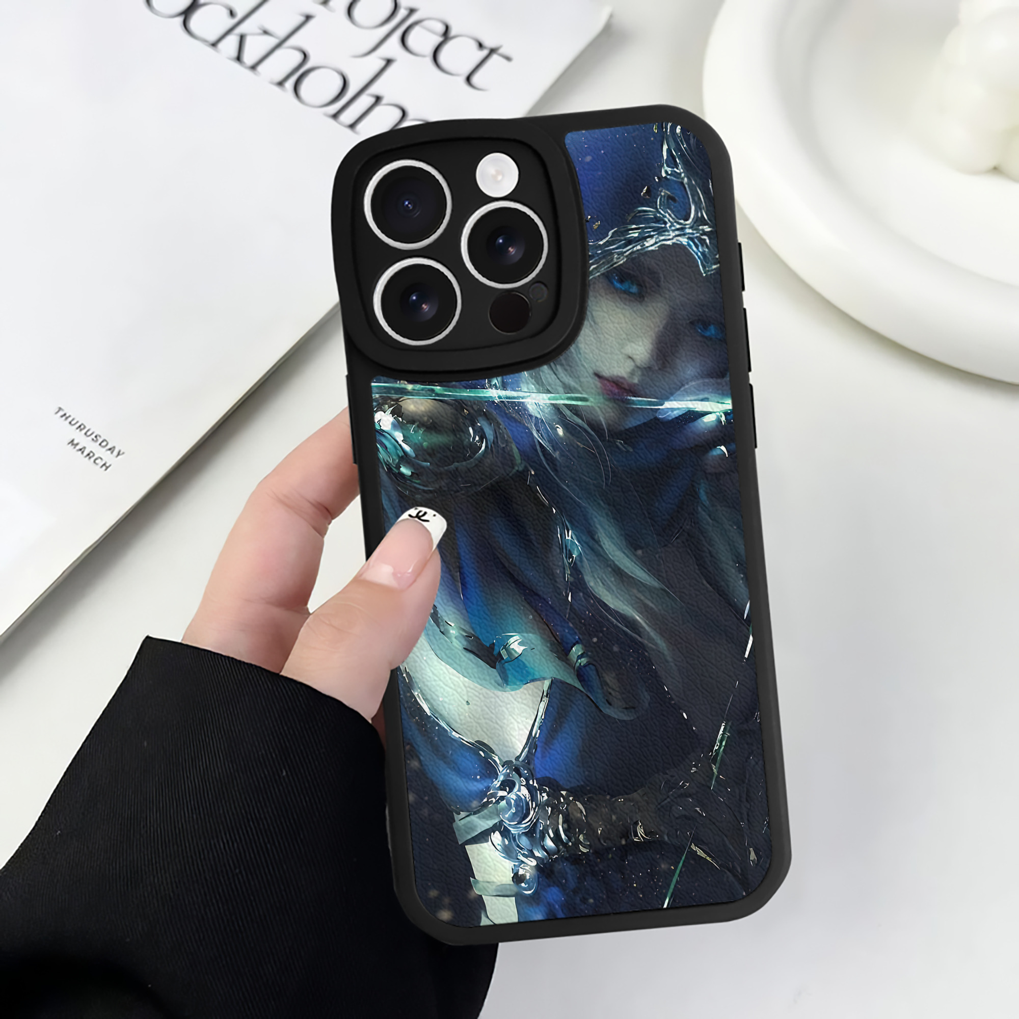 リーグ・オブ・レジェンド League of Legends LOL 【iPhone 16シリーズ対応】シリコンスマホケース（レザー調） 材質：シリコン